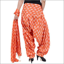 Printed Patiyala with Dupatta