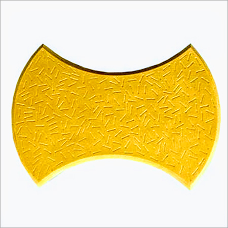 Round Dumble Interlocking Paver (Color Yellow)