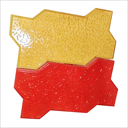 Zebra Interlocking Paver (Color Yellow, Red)