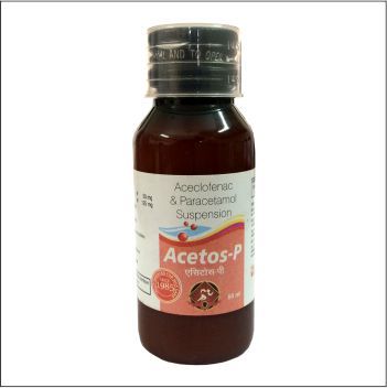 Aceclofenac & Paracetamol Suspension Liquid
