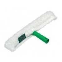 Window Washer - Nylon Material, 3 Sizes Available | Ergonomic Handle With Water Retaining Wells, Fits All Unger Poles, White & Green Color