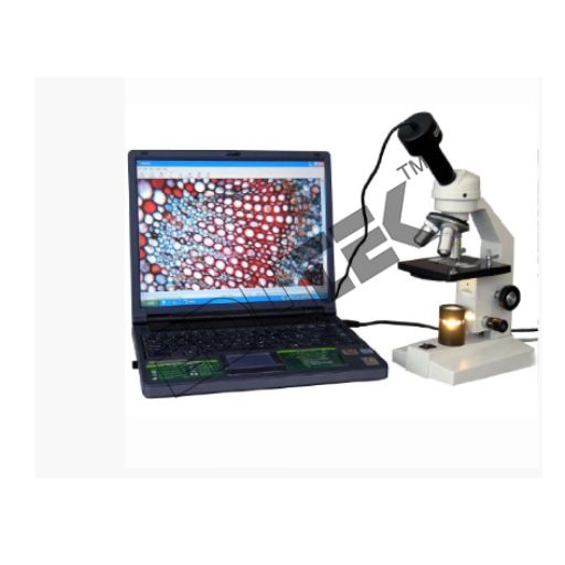 Compound Microscope With Camera