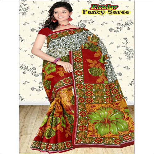 Green Cotton Sarees