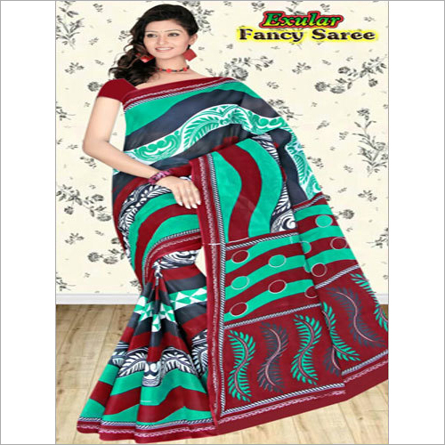 Multi Color Printed Sarees