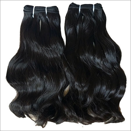 Non Remy Double Drawn Weft Hair