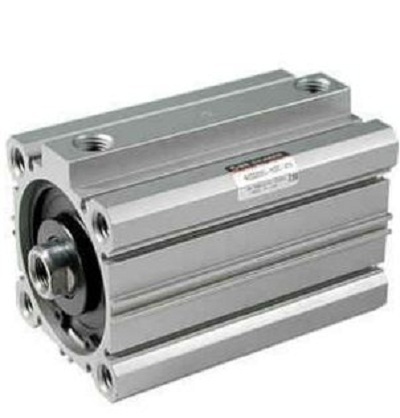 Double Acting Compact Cylinder - Bore 40mm, Stroke 10mm, 1.0MPa Operating Pressure | Double Acting, Compact Design, High Pressure, Wide Temp Range