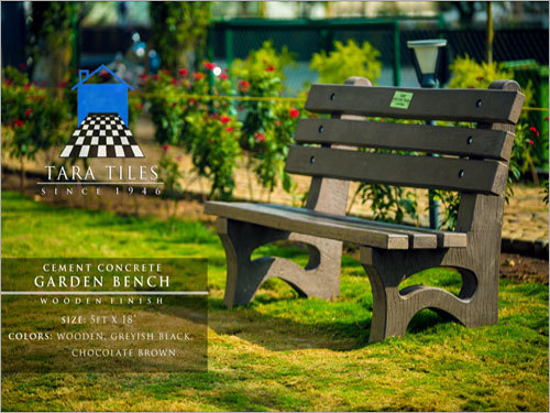 Concrete Garden Bench