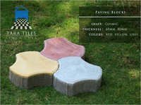 Matt Paver Blocks - Concrete, 60mm Thickness, Irregular Shape | Multiple Colors, Easy Install, Weatherproof, Skid Resistant, Customizable Designs