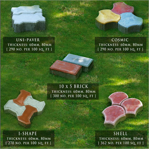 Zig Zag Paver Blocks