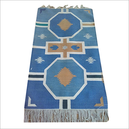 Blue Cotton Rugs Carpet