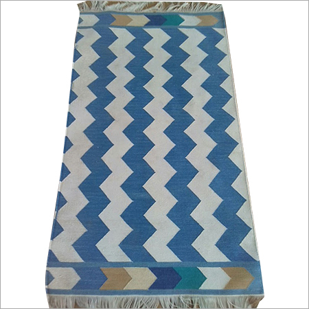 Blue And White Cotton Rugs Carpet