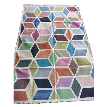 Multi Color Cotton Rugs Carpet