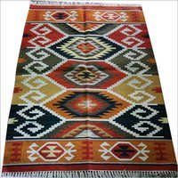 Multi Color Cotton Woolen Rugs