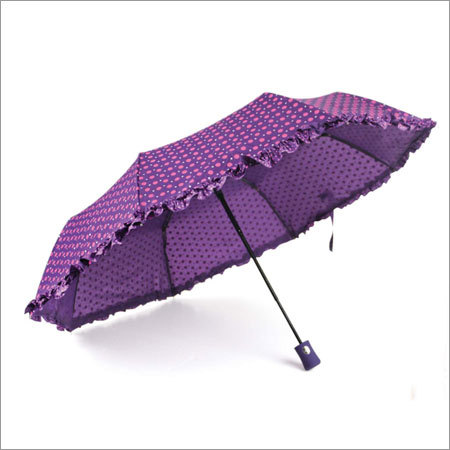 Ladies Folding Umbrellas