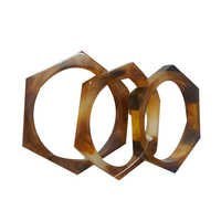 Brown Glass Bangle Set - Handmade High Quality, Designer Bangles For Women | Perfect For Gifts, Parties, And Weddings