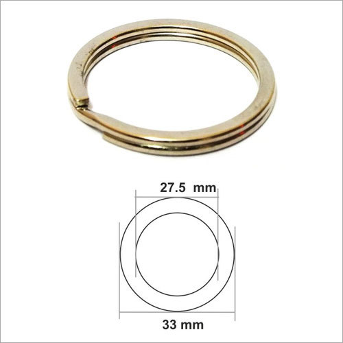 Flat Ring Key Ring