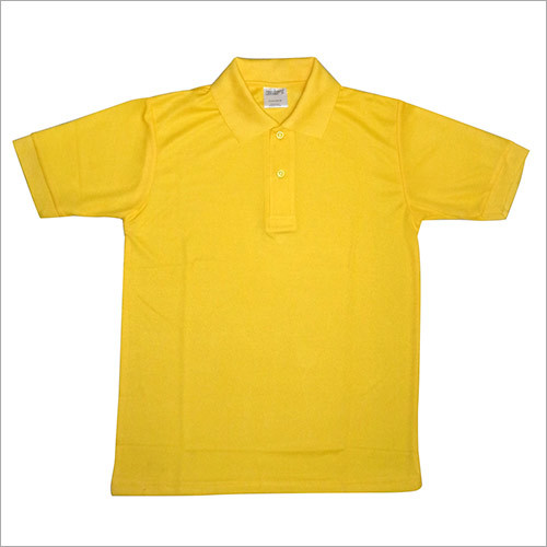Collar Neck Cotton T-Shirt