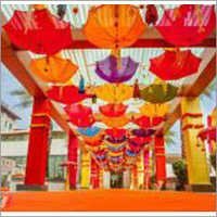 Rajasthani Handicraft Umbrella - 24" X 27" / 30" X 33" , Customizable Single Colour Option