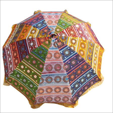Rajasthani Garden Umbrella By INDIAN CULTURE HANDICRAFT