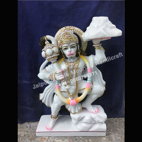 Marble Hanuman Statue