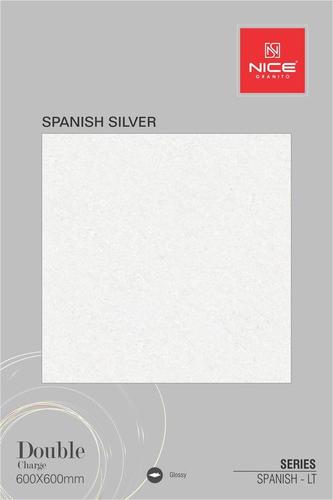 Porcelain Floor Tiles - 600x600 mm , Polished Gloss Finish, Waterproof Ceramic Material in Elegant White Color