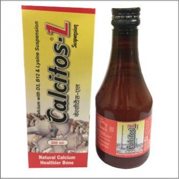 Calcium With D3, B12 And Lysine Suspension Liquid