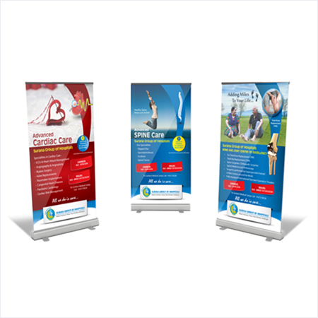 Banner Stand Size: Available In Various Sizes