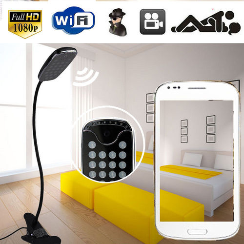 Spy Wifi Camera In Table Lamp For Live Video Viewing Any Where In The World Hd Camera Pixels: 5 Megapixel (Mp )