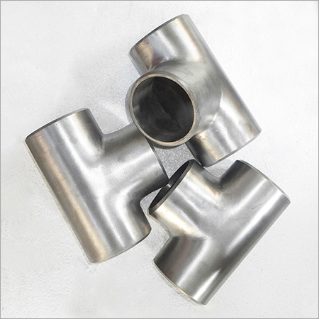 Titanium Tee Pipe Fittings Outer Diameter: 8-15  Centimeter (Cm)