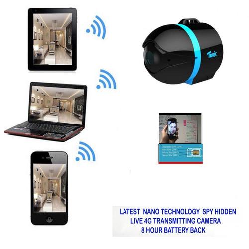 SPY LATEST NANO TECHNOLOGY LIVE 4G TRANSMITTING CAMERA 8 HOUR BATTERY