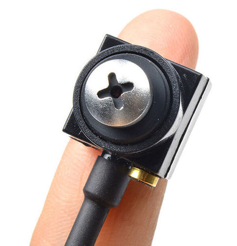 Spy Hd Hidden Secret Camera Mini Cctv Pinhole Camera With Mic W5 Hd 600Tvl Camera Pixels: 5 Megapixel (Mp )