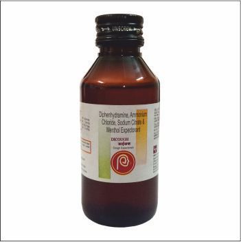 Diphenhydramine & Sodium Citrate - Liquid Formulation for Allergy and Gastric Relief, Suitable for All Ages - Contains Ammonium Chloride & Menthol for Pain and Discomfort Relief
