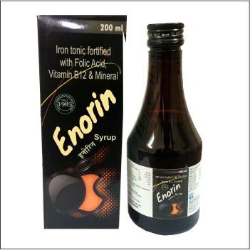 Iron & Folic Acid Syrup - Liquid Fortified with Vitamin B12 and Essential Minerals | Nutritional Support for All Ages, Easy Absorption, Supports Optimal Health