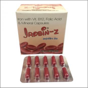 Iron With B12, Folic Acid & Minerals Capsules General Drugs