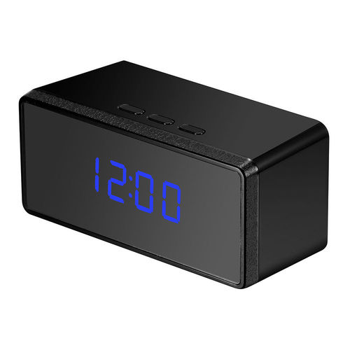 Spy Hd 1080P Spy Alarm Clock Ir Night Security Hidden Camera Dvr Motion Detection Camera Pixels: 5 Megapixel (Mp )