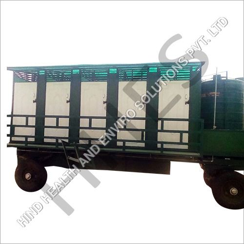 Portable Ten Seater Mobile Toilet