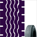 Black Jeep Commander Tyres Rubber
