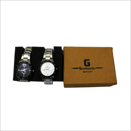 Silver Combo Watch