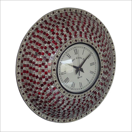Glass Design Wall Clock By PRESHAA EXPORTS