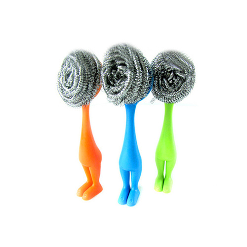 Stainless Steel Scourers with Handle