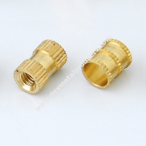 Brass Straight Knurling Inserts