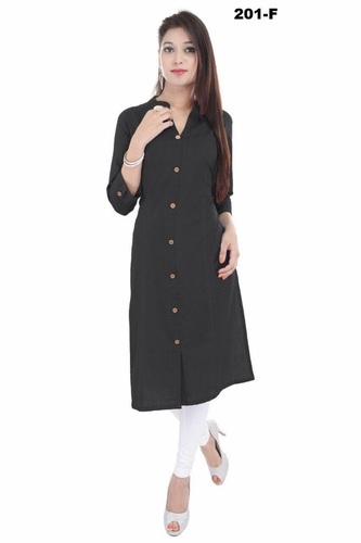 Long Plain Kurti