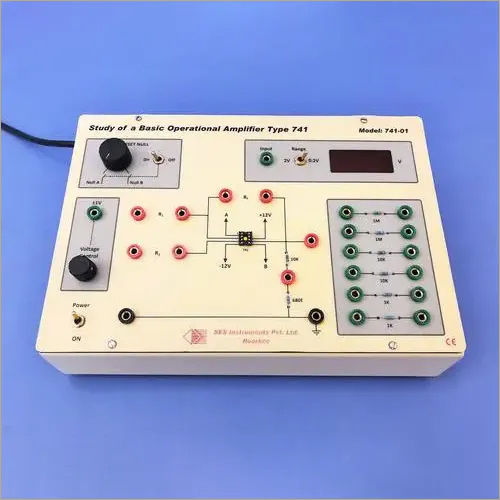 Grey Basic Operational Amplifier, 741-01