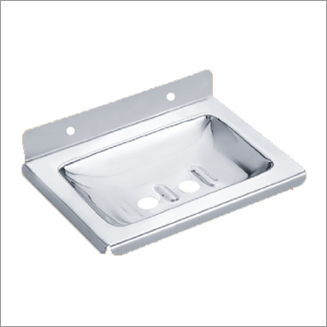 Polished Stainless Steel Soap Dish