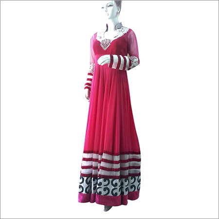 Net Anarkali Suit