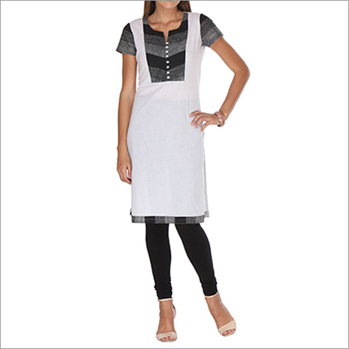 Half Sleeve Printed Kurti