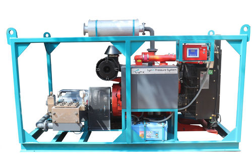 Engine Operated High Pressure Waterjet Pump