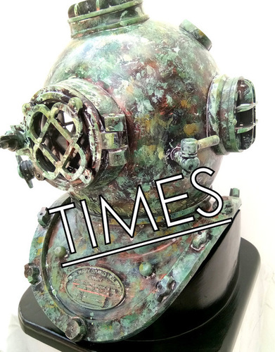 Diving Helmet Texture Decorative