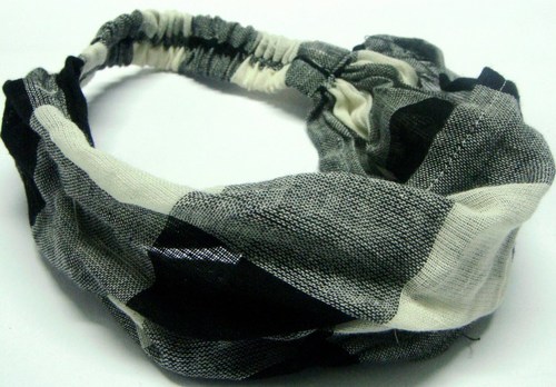 HEIR BAND - 100% Cotton, One Size, Gray | Soft Fabric, Stretchy, Comfortable, Durable, Washable