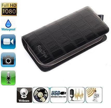 Wallet Camera - High Definition 1280x960P, 5MP Hidden Digital Camera for Emergency Recording, Remote Control, Waterproof Features, Included 32GB Card